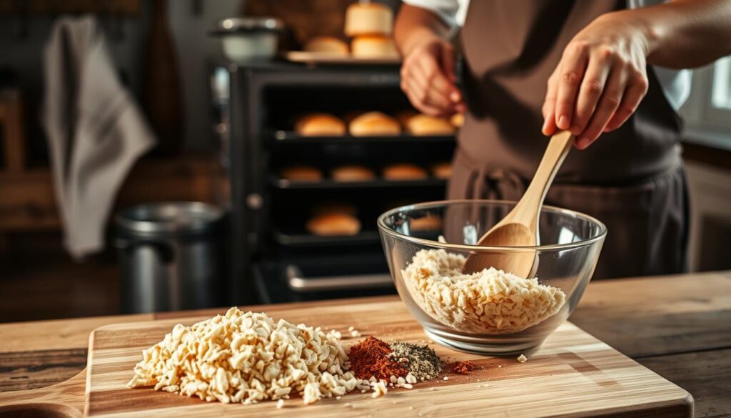 Homemade Keto Bread Crumbs Preparation Homemade Keto Bread Crumbs Preparation