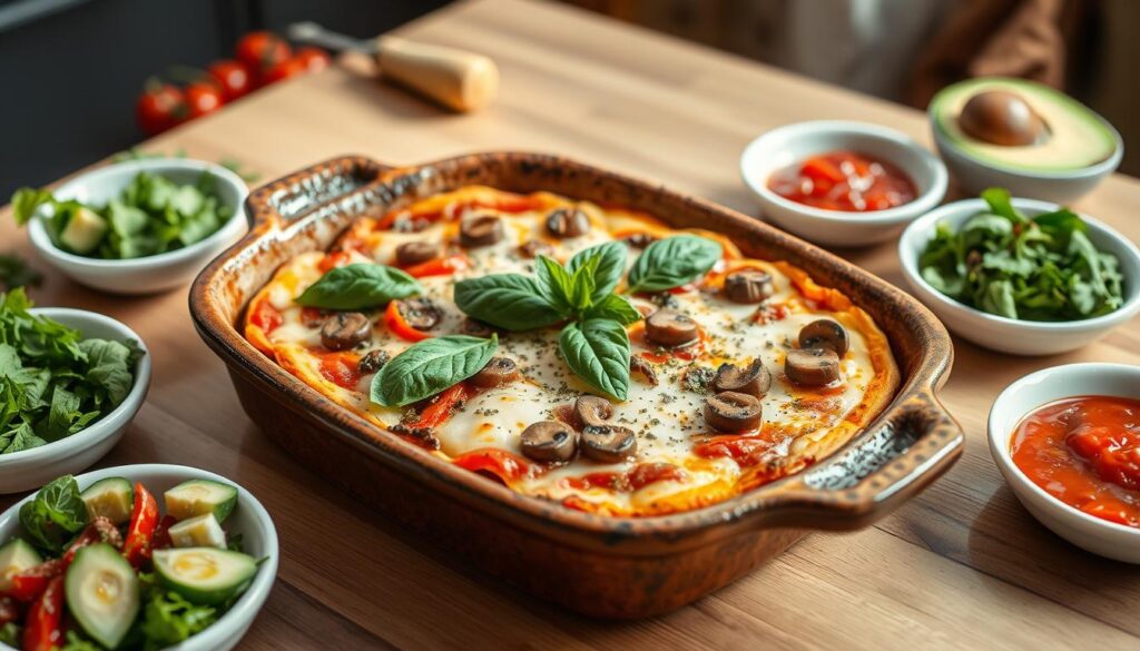 Keto Pizza Casserole Serving Ideas Keto Pizza Casserole Serving Ideas
