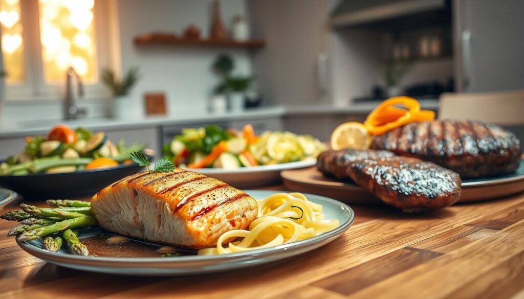 Low Carb Meal Plans with Seafood and Beef Low Carb Meal Plans with Seafood and Beef